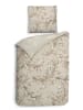 Heckett Lane Satijnen beddengoedset "Lorenzo" beige