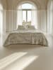Heckett Lane Satijnen beddengoedset "Lorenzo" beige
