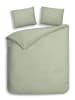 Heckett Lane Satijnen beddengoedset "Ana" groen