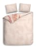 Heckett Lane Mako-satijnen beddengoedset "Kamea" lichtroze
