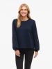 Vila Sweatshirt "Visandy" in Dunkelblau