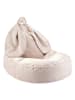 Wigiwama Zitzak "Bunny" Beanbag beige - (B)60 x (H)42 x (D)70 cm