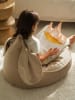 Wigiwama Zitzak "Bunny" Beanbag beige - (B)60 x (H)42 x (D)70 cm