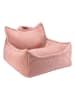 Wigiwama Zitzak lichtroze - (B)70 x (H)50 x (D)80 cm