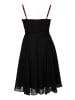 New G.O.L Cocktailjurk zwart/rood