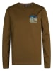 Petrol Industries Longsleeve in Braun