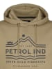 Petrol Industries Hoodie lichtbruin