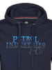Petrol Industries Hoodie donkerblauw