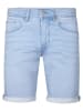 Petrol Industries Jeans-Bermudas in Hellblau