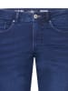 Petrol Industries Spijkerbermuda donkerblauw