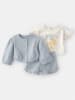 carter's 3-częściowy zestaw w kolorze błękitno-kremowym