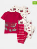 carter's 2er-Set: Pyjamas in Rot/ Creme