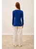 Just Cashmere Kasjmieren trui "Abby" blauw