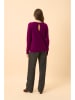 Just Cashmere Kasjmieren trui "Abigail" paars