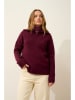 Just Cashmere Kasjmieren trui "Akar" bordeaux