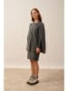 Just Cashmere Kaschmir-Poncho "Alloa" in Grau