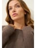Just Cashmere Kasjmieren trui "Ariana" taupe