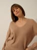 Just Cashmere Kaschmir-Pullover "Birse" in Beige