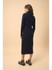 Just Cashmere Kaschmir-Kleid "Dolkar" in Dunkelblau