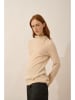 Just Cashmere Kasjmieren coltrui "Dundee" beige