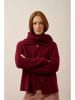 Just Cashmere Kasjmieren vest "Hekla" rood