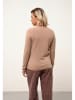 Just Cashmere Kasjmieren trui "Jane" lichtbruin