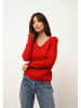 Just Cashmere Kasjmieren trui "Joan" rood