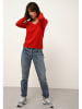Just Cashmere Kasjmieren trui "Joan" rood