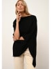 Just Cashmere Kaschmir-Poncho "Meredith" in Schwarz