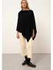 Just Cashmere Kaschmir-Poncho "Meredith" in Schwarz