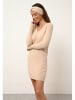 Just Cashmere Kaschmir-Kleid "Tracy" in Beige