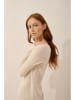 Just Cashmere Kaschmir-Kleid "Tracy" in Creme