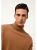 Just Cashmere Kaschmir-Rollkragenpullover "Connor" in Camel