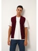 Just Cashmere Kaschmir-Weste "Lana" in Bordeaux