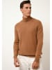 Just Cashmere Kaschmir-Rollkragenpullover "Sacha" in Camel