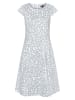 More & More Kleid in Hellblau/ Weiß