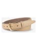 More & More Leder-Gürtel in Beige