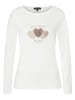 More & More Longsleeve in Weiß