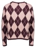 More & More Cardigan in Rosa/ Bordeaux