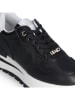 Liu Jo Leder-Sneakers in Schwarz/ Weiß