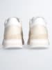 Liu Jo Leder-Sneakers in Creme