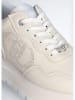 Liu Jo Leder-Sneakers in Creme