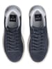 Liu Jo Leren sneakers donkerblauw/wit