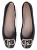 Liu Jo Leder-Ballerinas "Dafne" in Schwarz