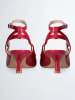 Liu Jo Leren slingpumps rood