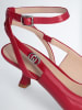 Liu Jo Leren slingpumps rood