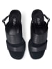 Liu Jo Leren haksandalen zwart