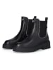Liu Jo Leder-Chelsea-Boots in Schwarz