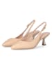 Liu Jo Leren slingpumps beige