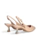 Liu Jo Leren slingpumps beige